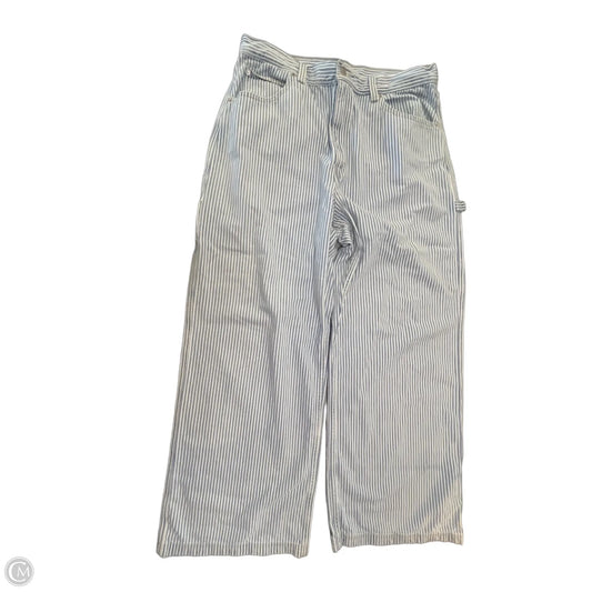 Jeans Wide Leg By Levis In Blue Denim, Size: 18