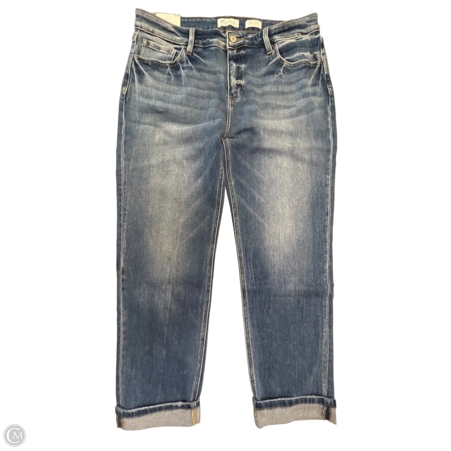 Jeans Boyfriend By Kancan In Blue Denim, Size: 10