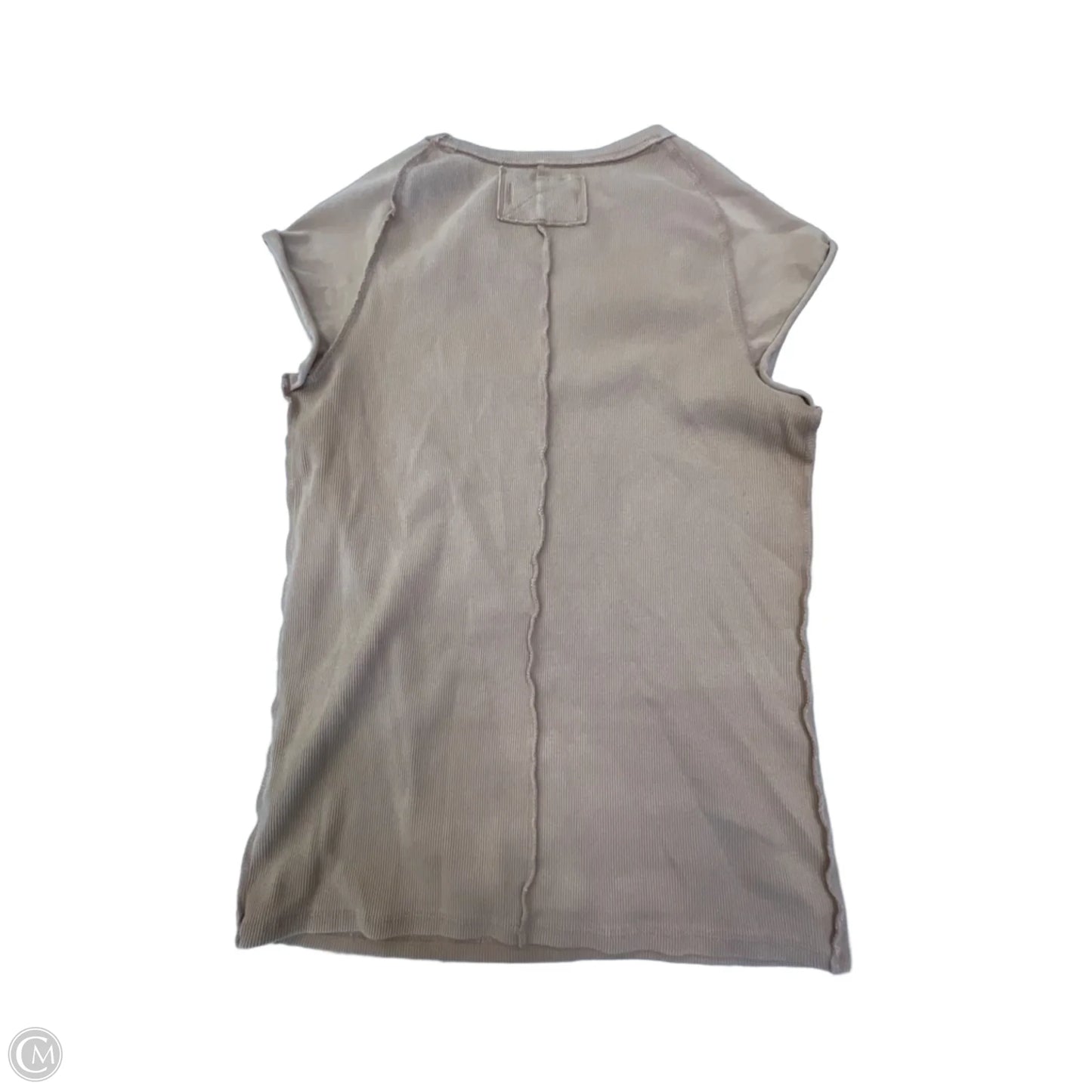 Top Short Sleeve Basic By We The Free In Brown, Size: L