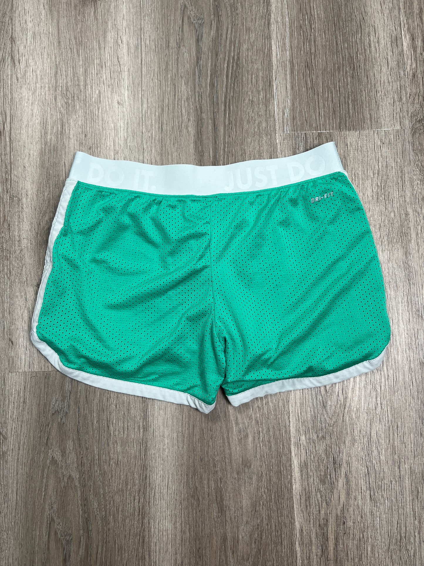 Green Athletic Shorts Nike Apparel, Size S