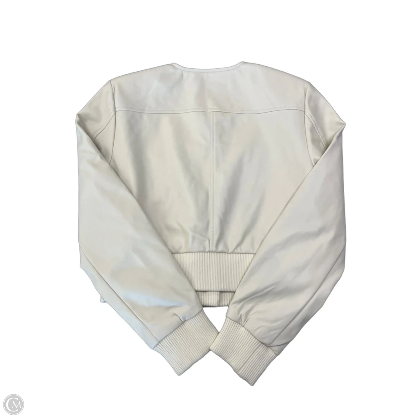 Jacket Moto By Steve Madden In Cream, Size: Xs