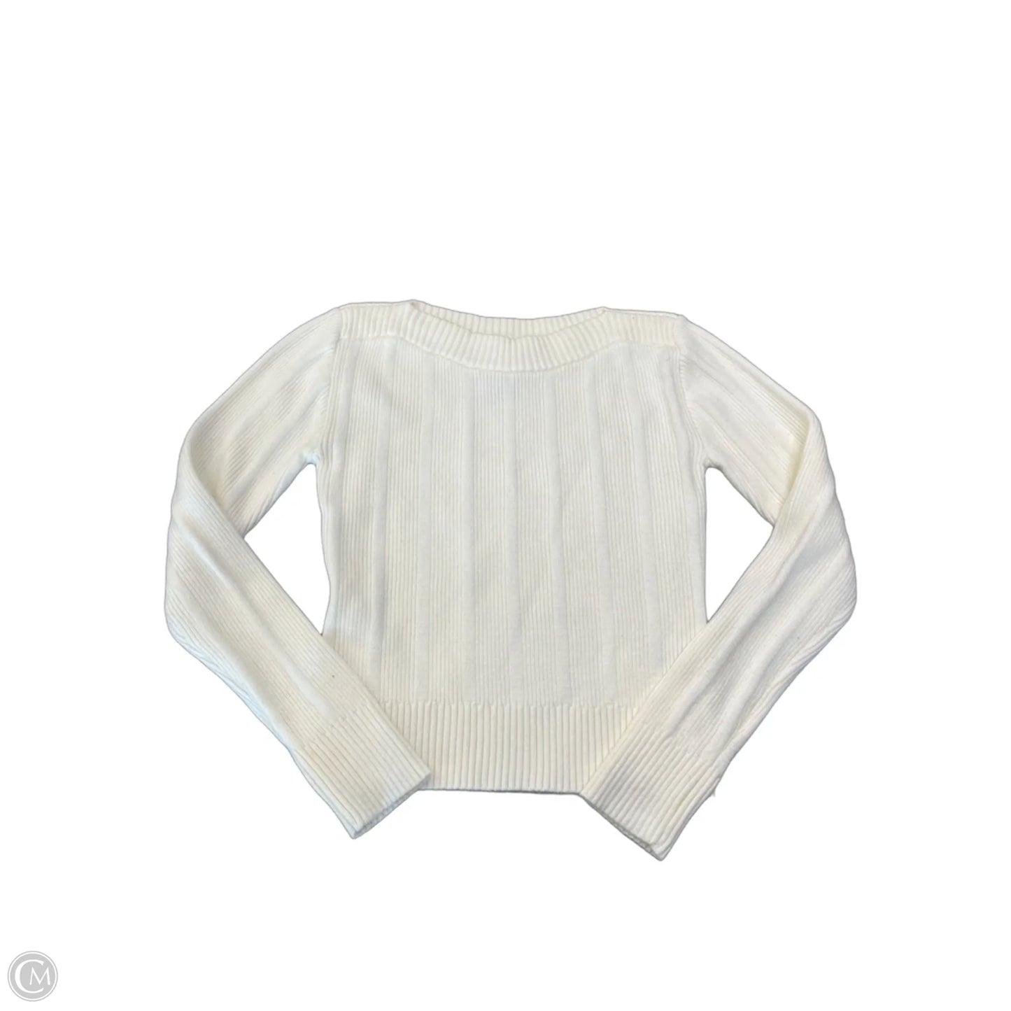 Sweater By Steve Madden In White, Size: Xs