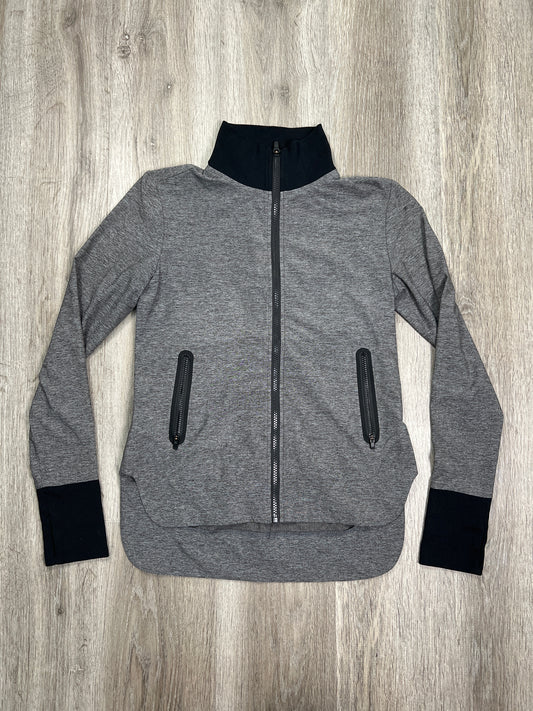 Grey Athletic Jacket Athleta, Size Xs