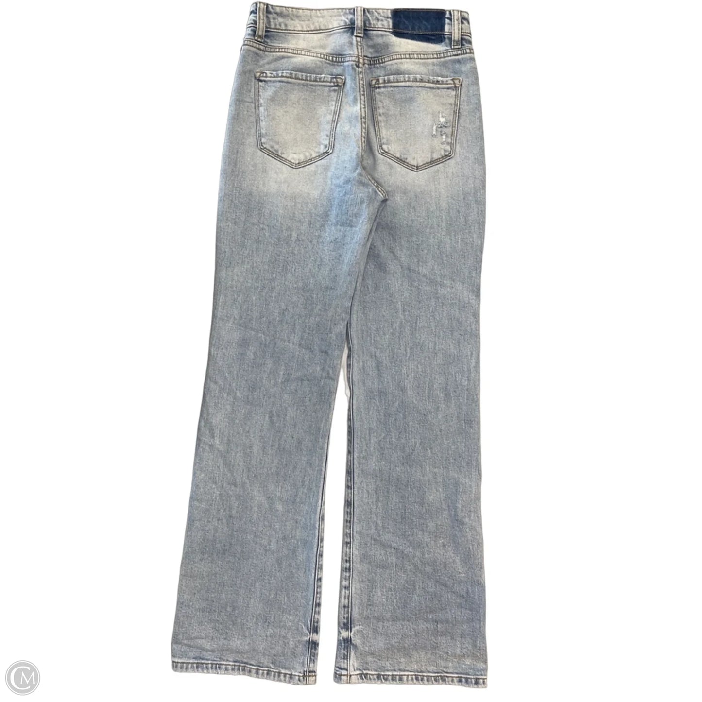 Jeans Flared By Vervet In Blue Denim, Size: 0