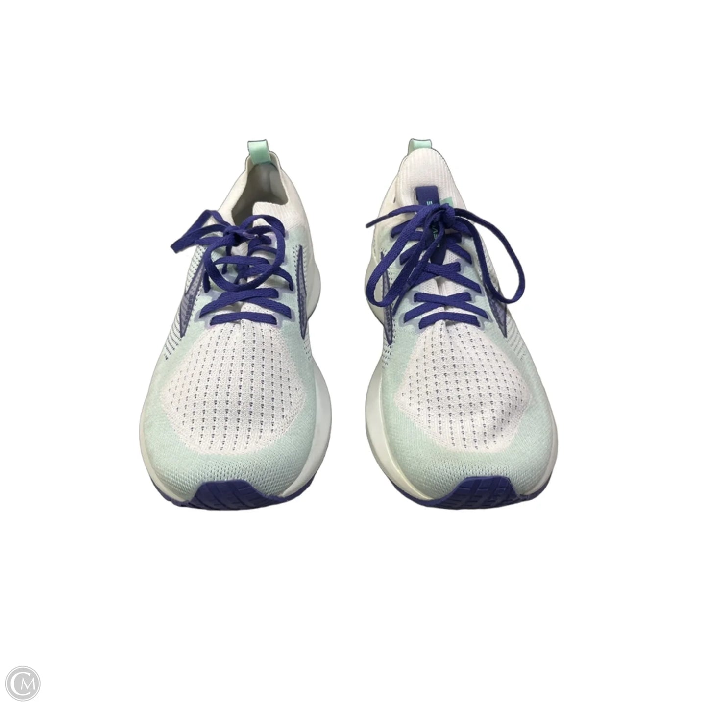 Shoes Athletic By Brooks In White, Size: 9.5