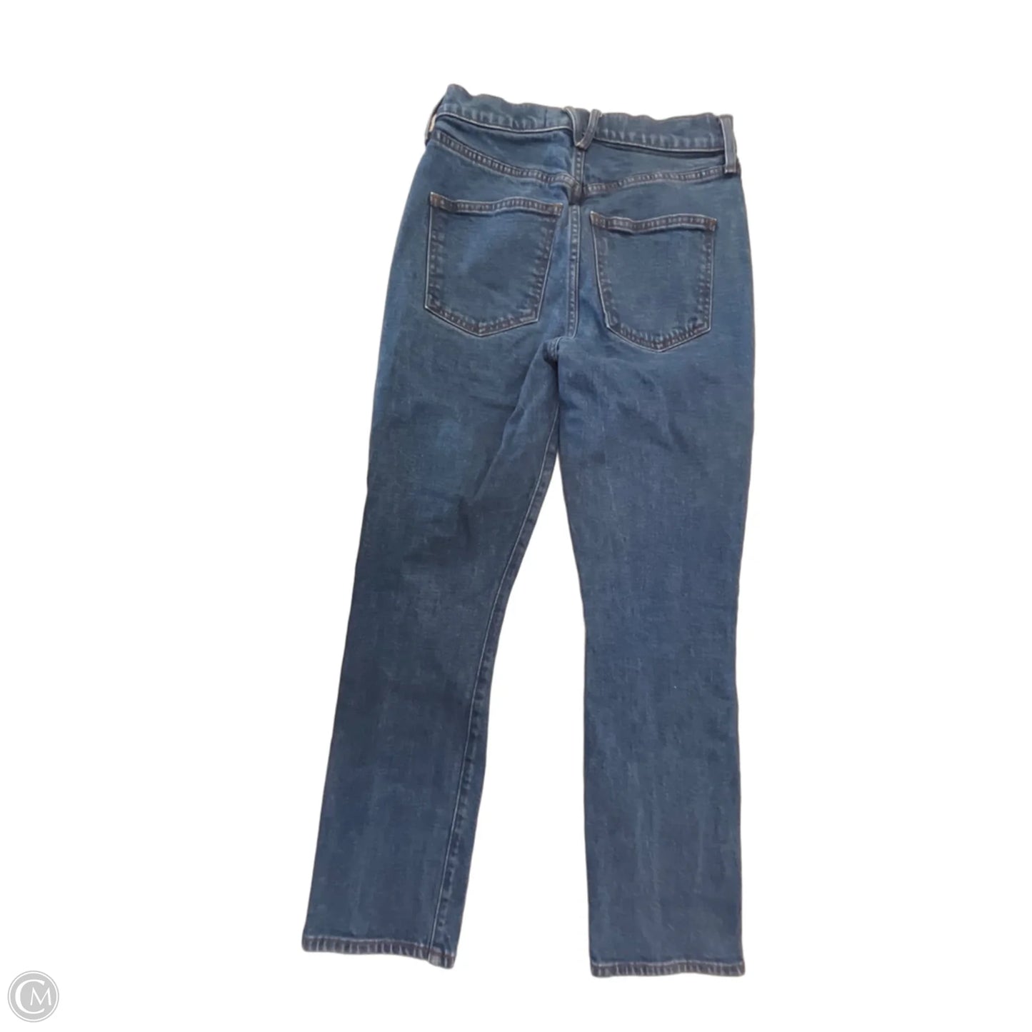 Jeans Straight By Veronica Beard In Blue Denim, Size: 0