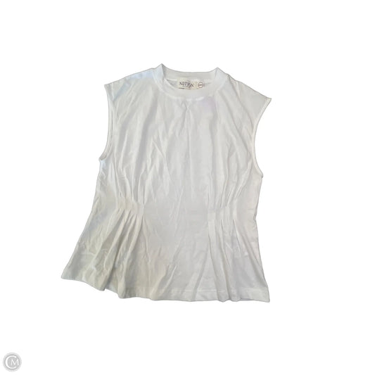 Top Sleeveless By Nation In White, Size: Xs