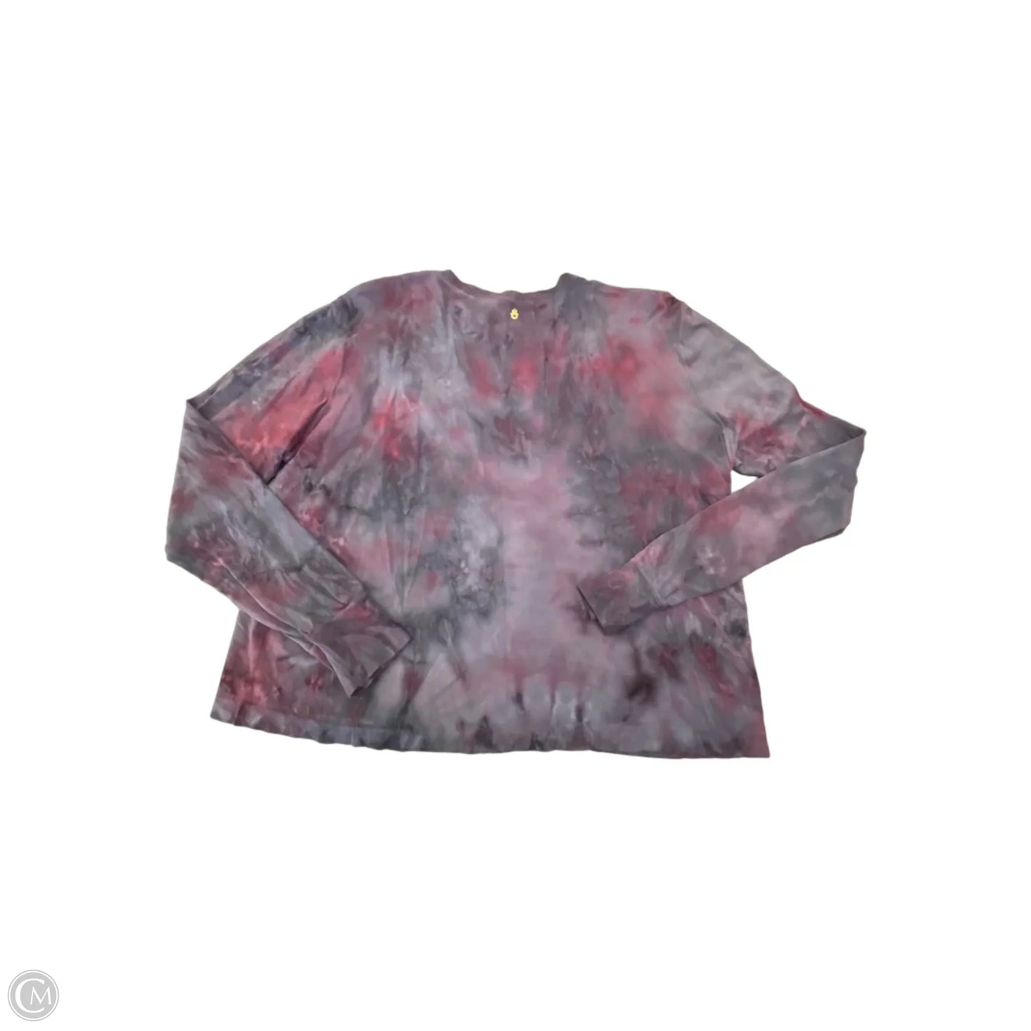 Top Long Sleeve By Spiritual Gangster In Tie Dye Print, Size: Xs