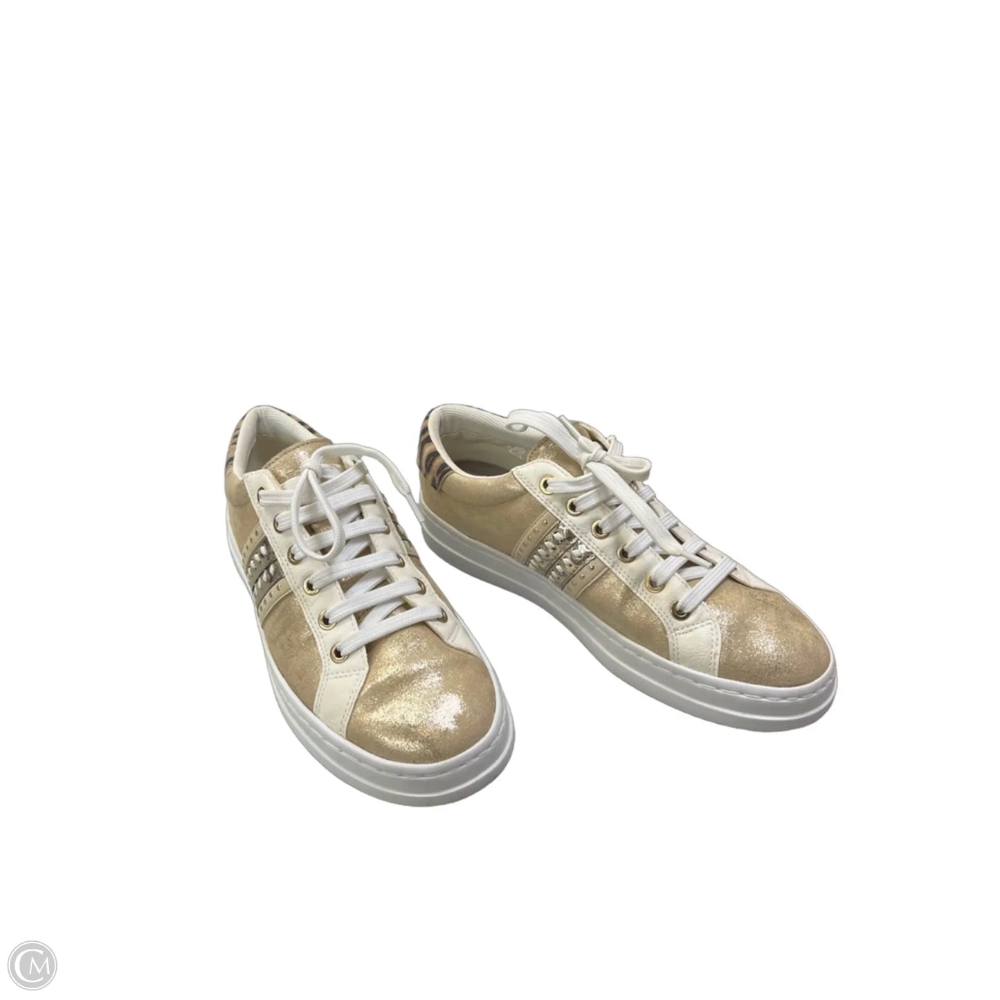 Shoes Sneakers By Geox Shoes In Gold, Size: 8