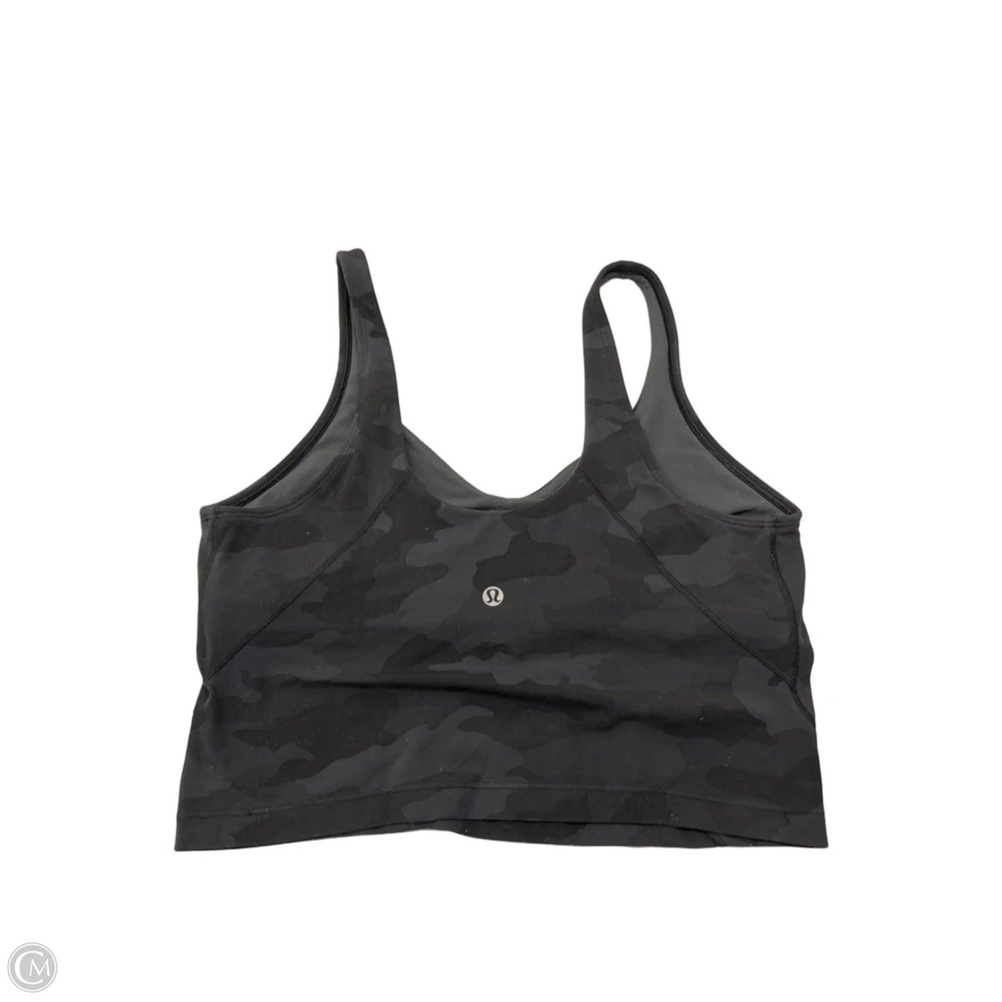 Athletic Tank Top By Lululemon In Grey, Size: M
