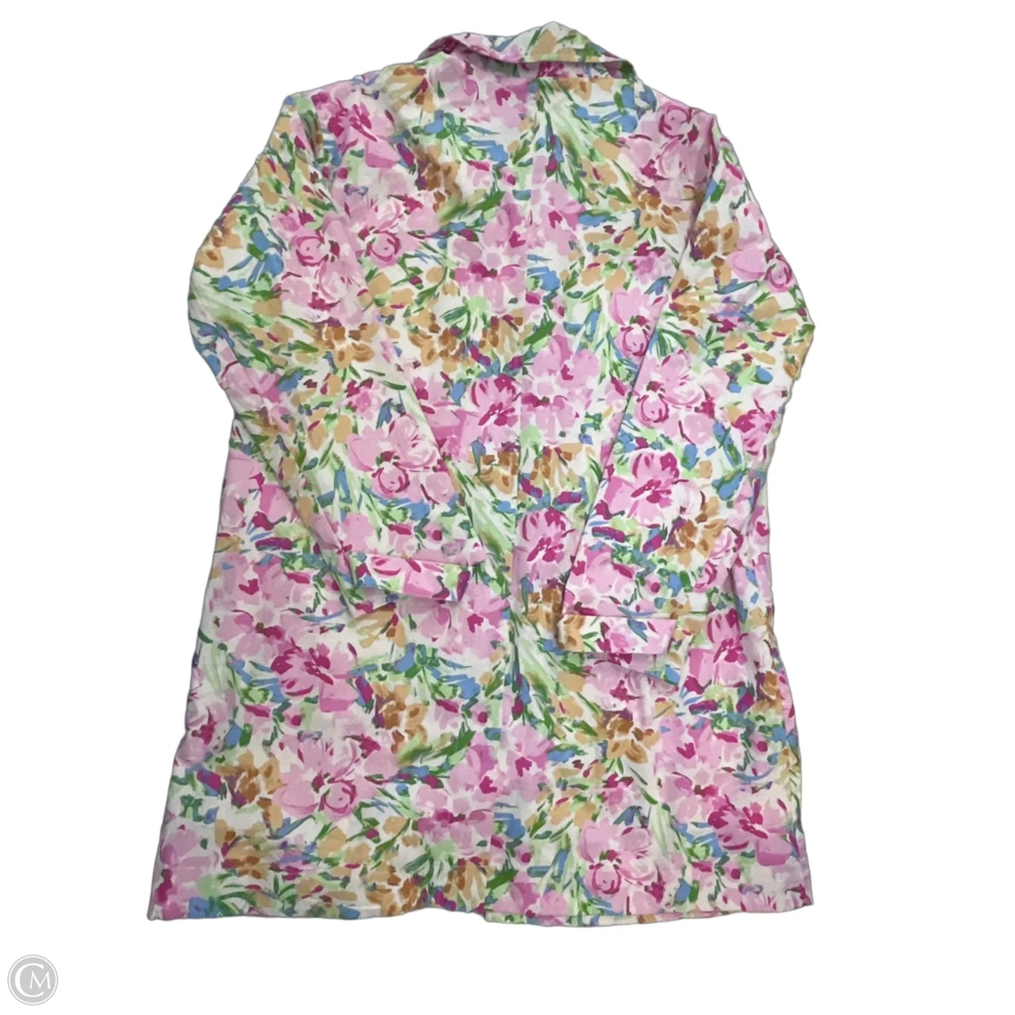 Jacket Other By Free Assembly In Floral Print, Size: L