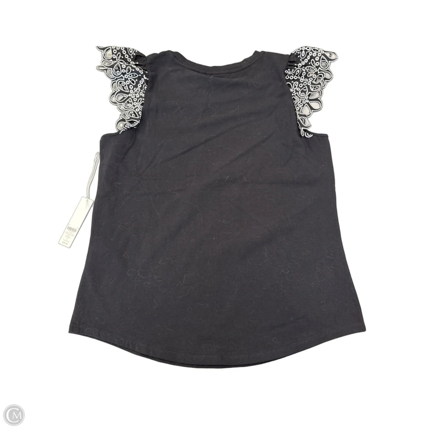 Blouse Sleeveless By Chicos In Black, Size: M