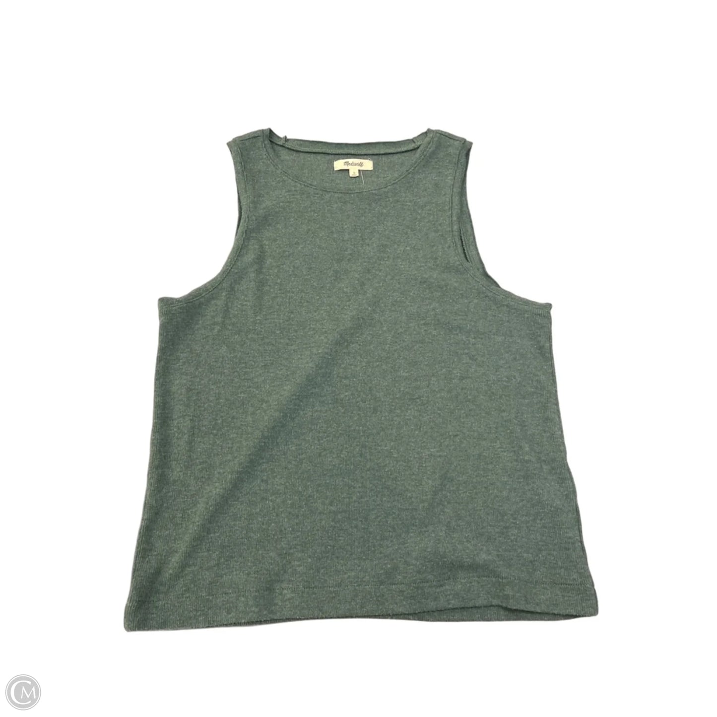 Top Sleeveless By Madewell In Green, Size: L