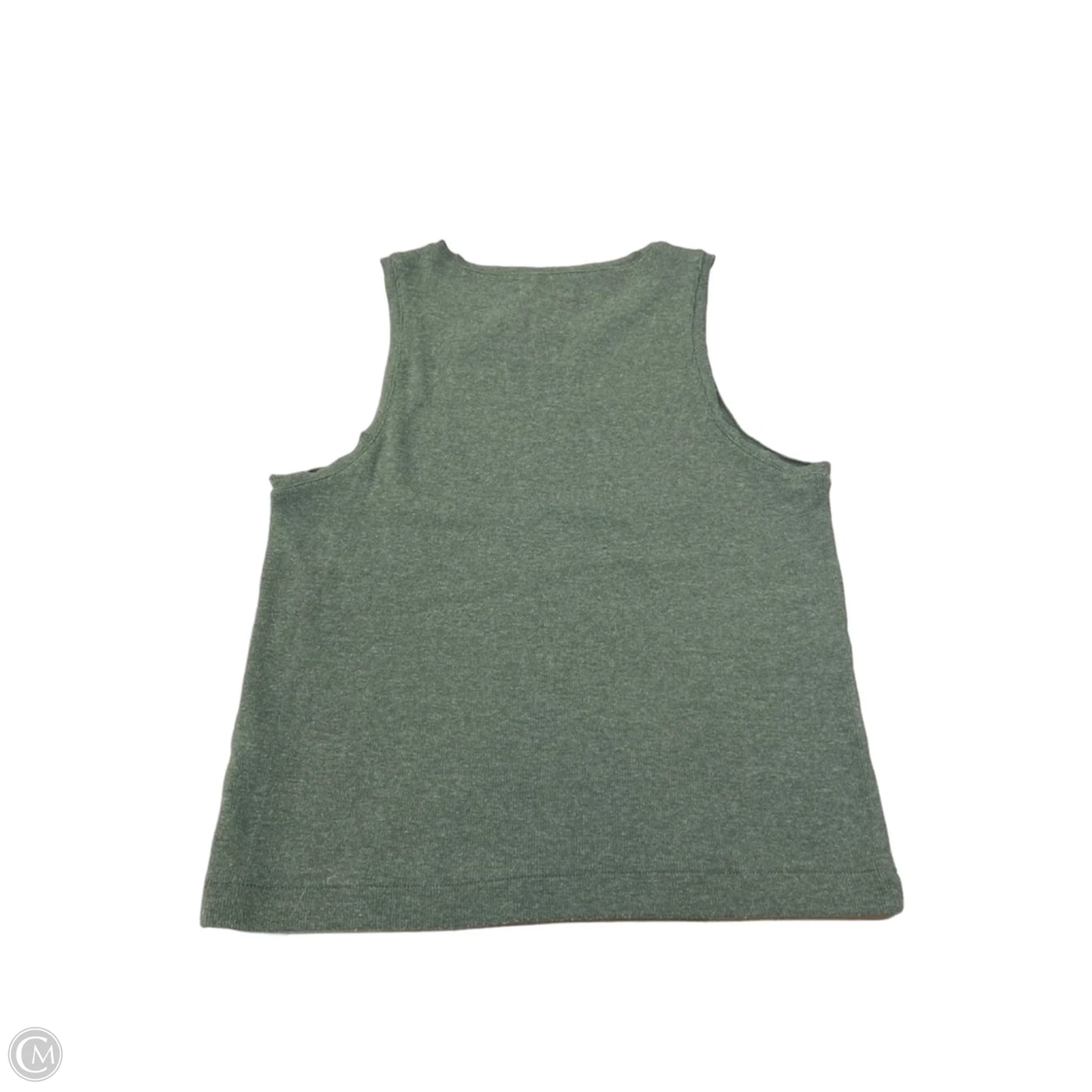 Top Sleeveless By Madewell In Green, Size: L