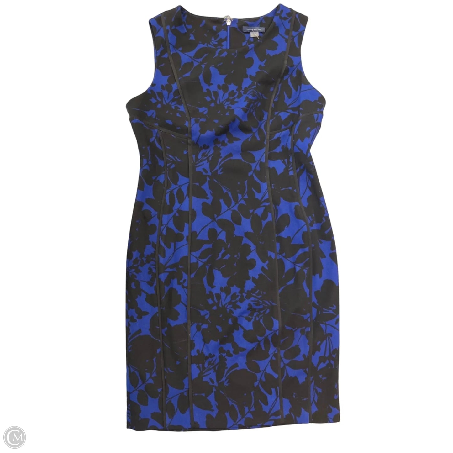 Dress Work By Tommy Hilfiger In Blue, Size: M