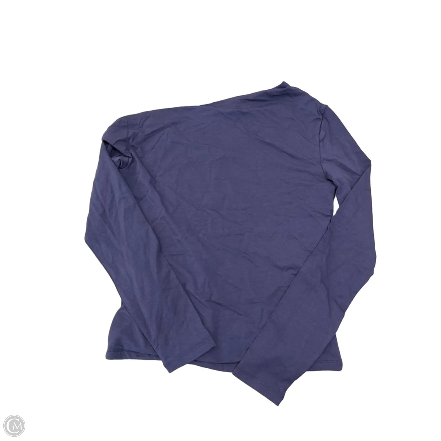 Top Long Sleeve By Abercrombie And Fitch In Blue, Size: S