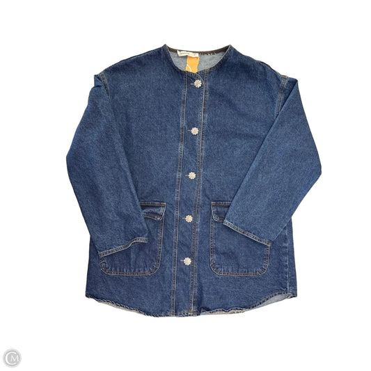 Jacket Denim By Cmc In Blue Denim, Size: L