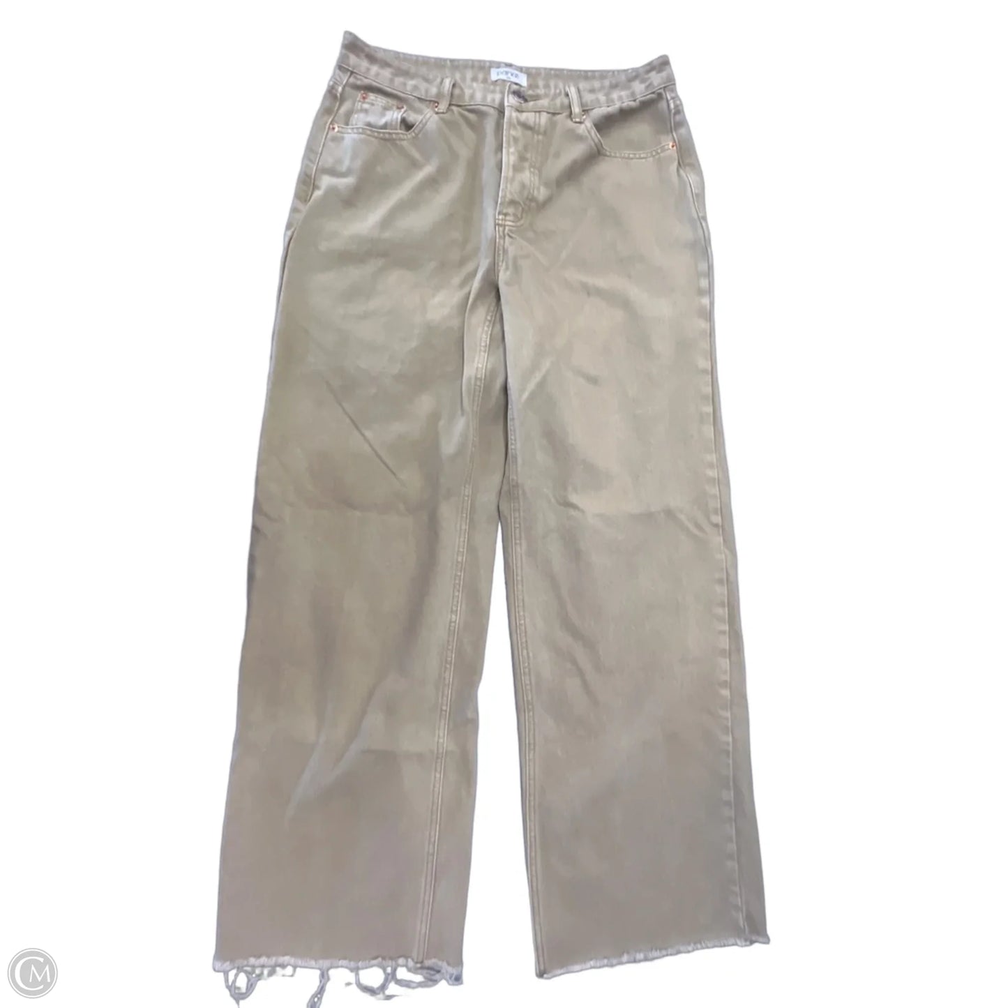 Jeans Wide Leg By Cma In Brown Denim, Size: 8