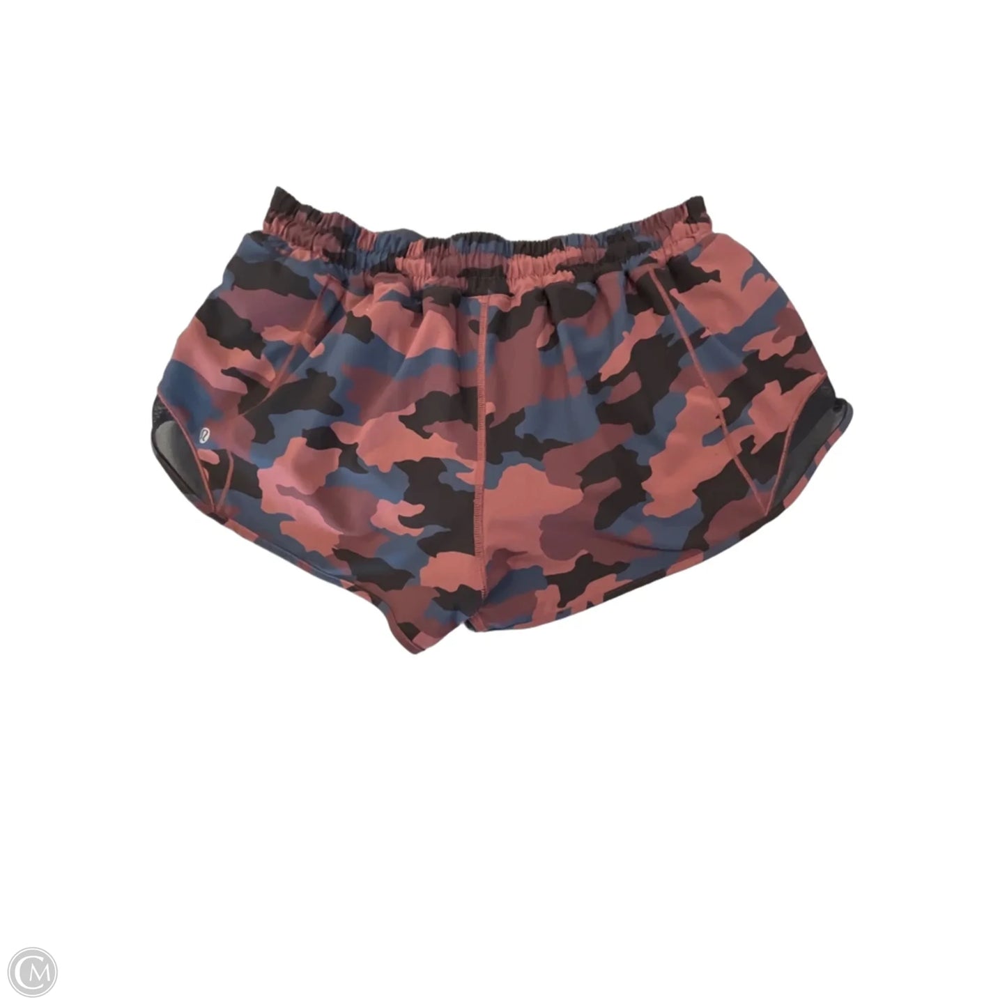 Athletic Shorts By Lululemon In Camouflage Print, Size: M