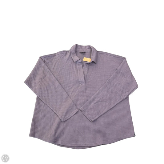 Top Long Sleeve By Eddie Bauer In Purple, Size: Xl