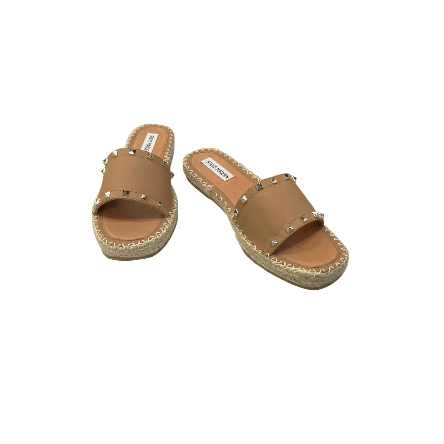 Sandals Flats By Steve Madden In Brown, Size: 9