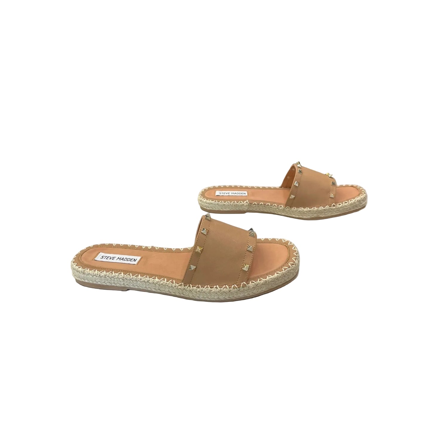 Sandals Flats By Steve Madden In Brown, Size: 9