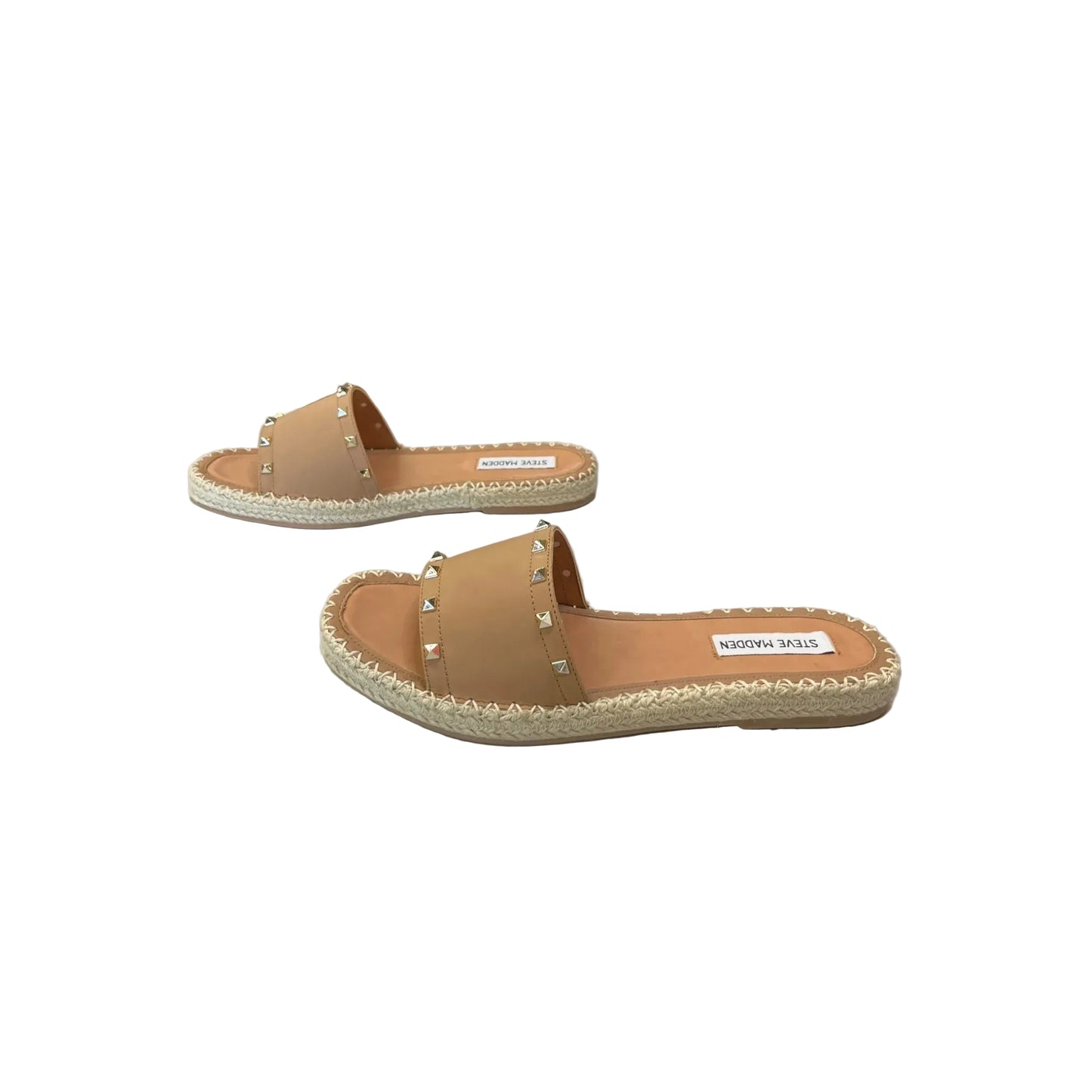 Sandals Flats By Steve Madden In Brown, Size: 9