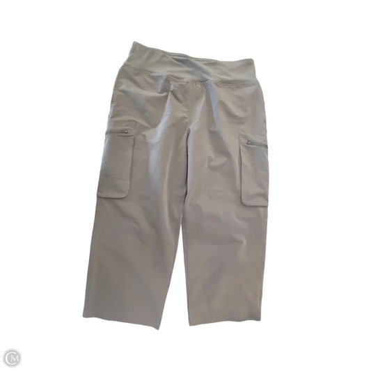 Athletic Pants By Sage In Grey, Size: Xl