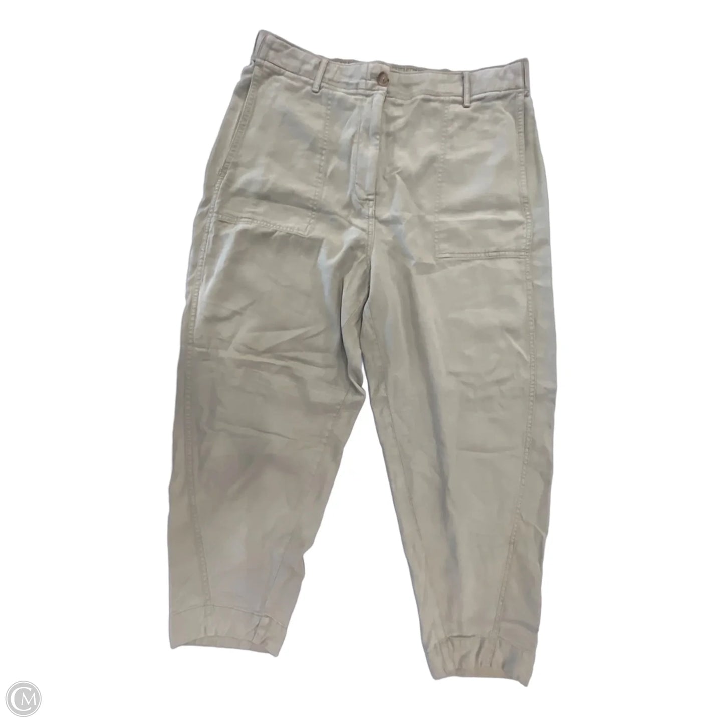 Pants Wide Leg By Banana Republic In Green, Size: Lp