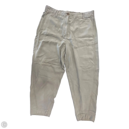 Pants Wide Leg By Banana Republic In Green, Size: Lp