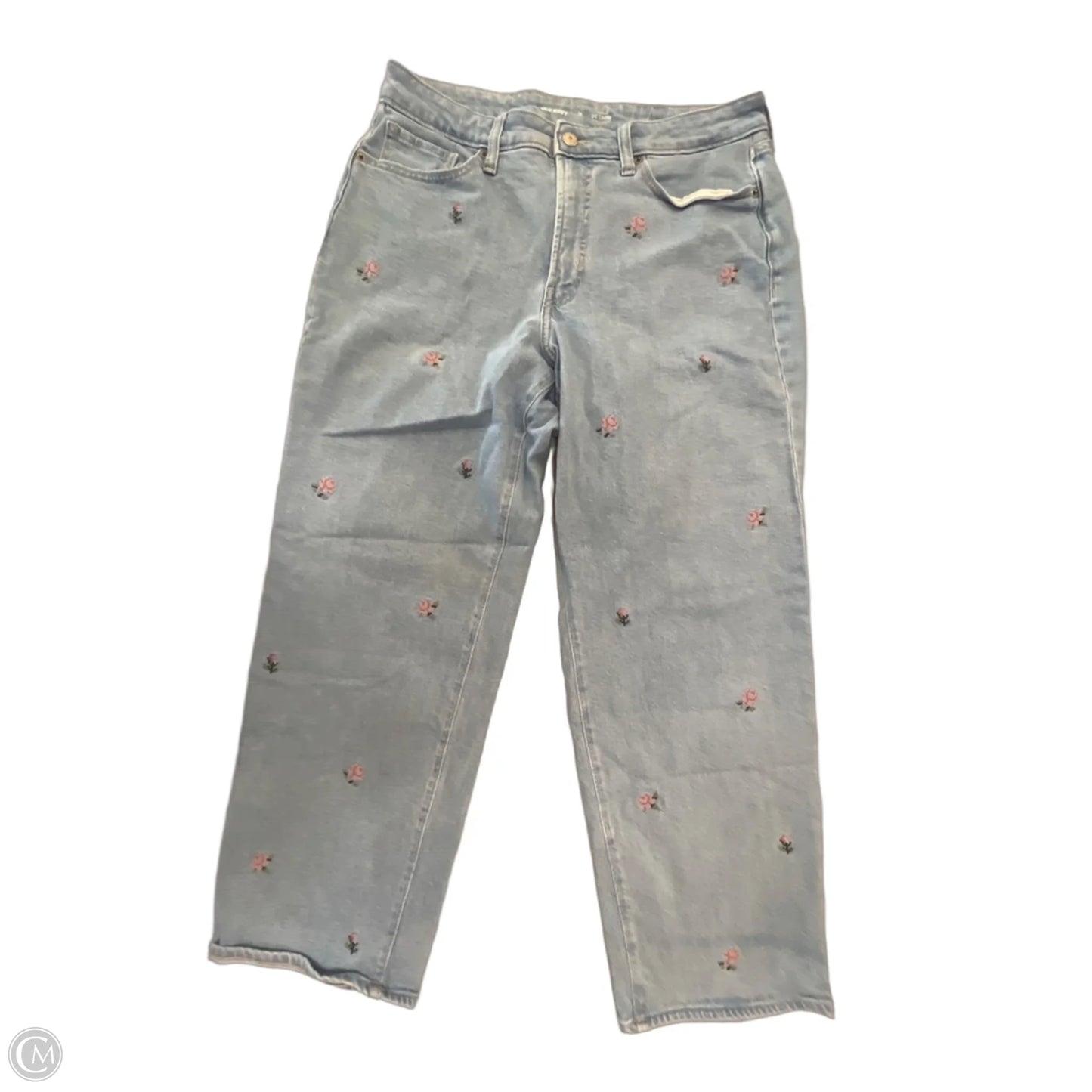Jeans Wide Leg By Old Navy In Blue Denim, Size: 12p