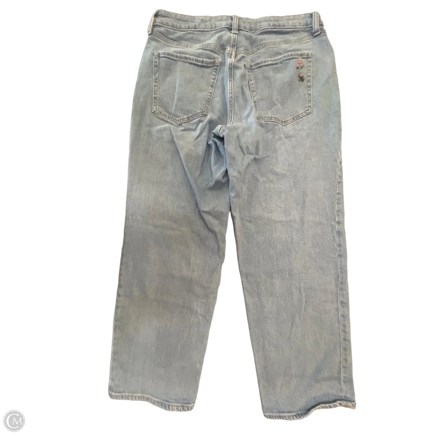 Jeans Wide Leg By Old Navy In Blue Denim, Size: 12p