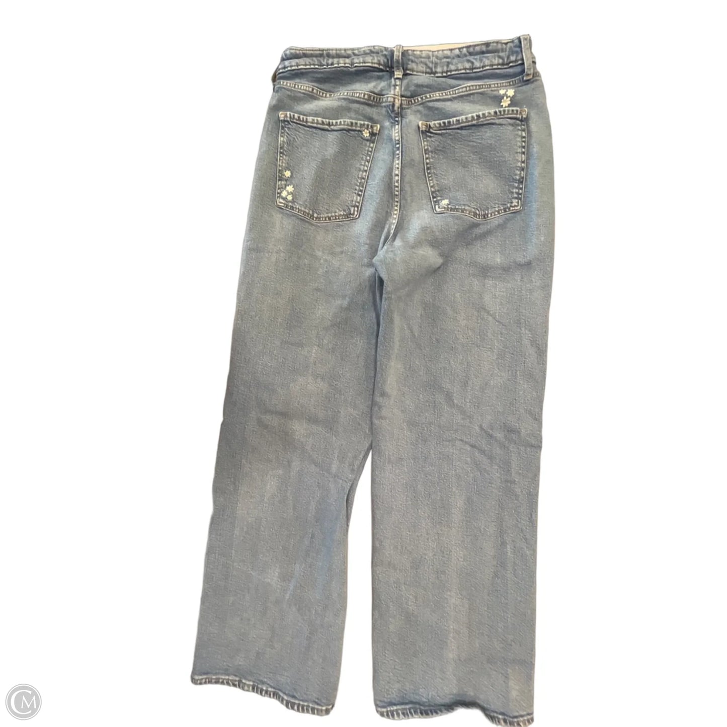 Jeans Wide Leg By Old Navy In Blue Denim, Size: 12p
