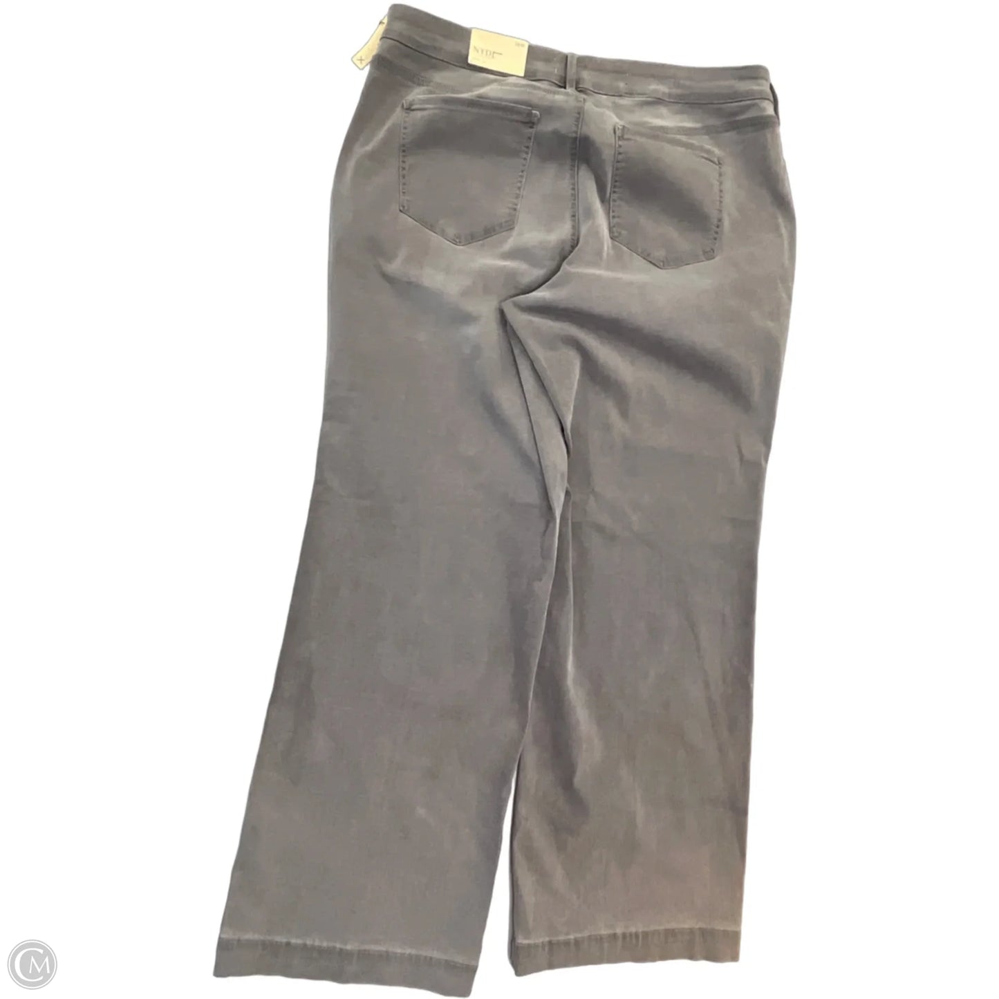 Jeans Wide Leg By Not Your Daughters Jeans In Grey Denim, Size: 16