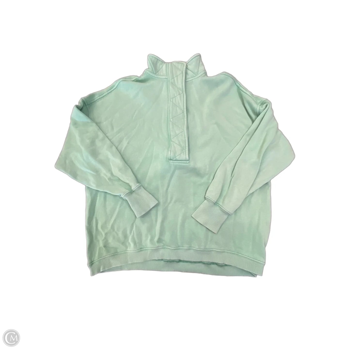 Sweatshirt Collar By Aerie In Green, Size: S