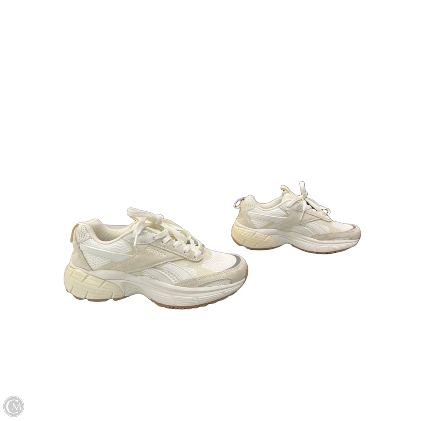 Shoes Sneakers By Reebok In Cream, Size: 8