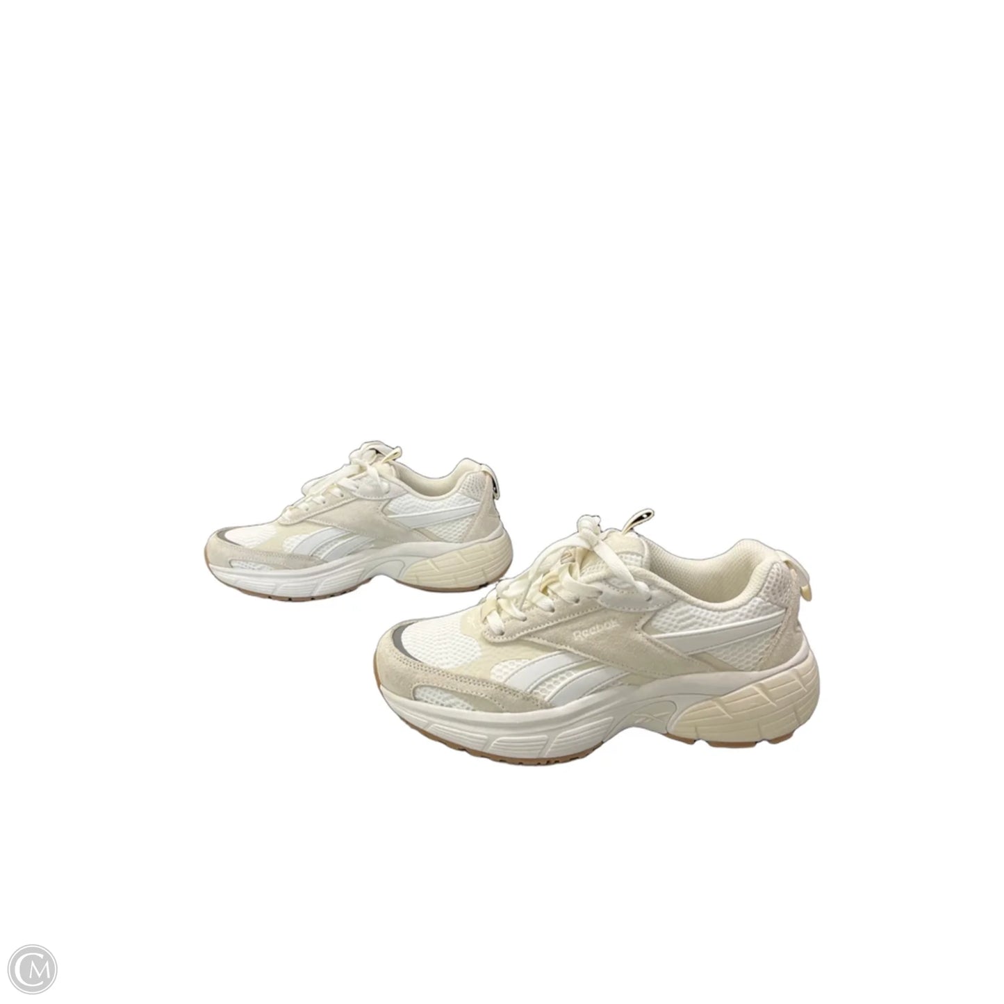 Shoes Sneakers By Reebok In Cream, Size: 8