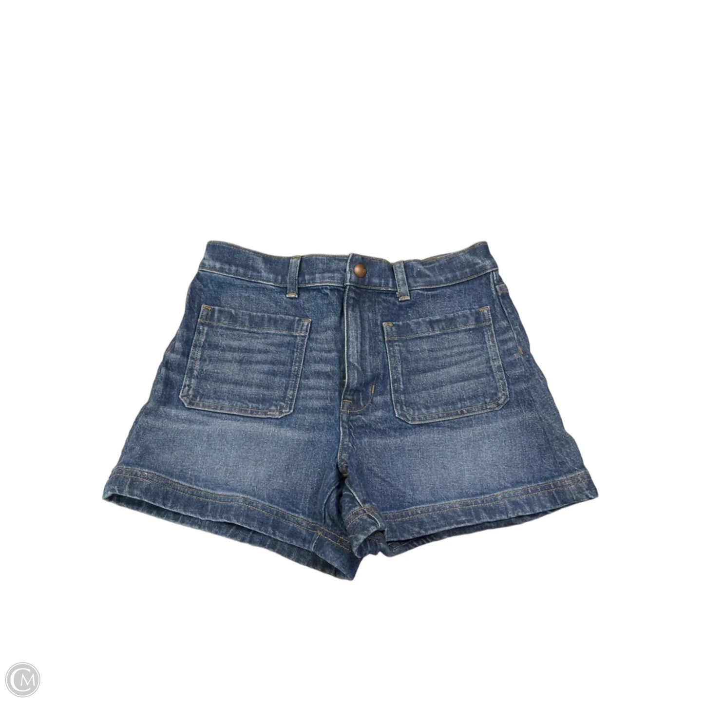 Shorts By Madewell In Blue Denim, Size: S