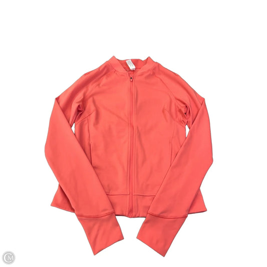 Athletic Jacket By Yogalicious In Pink, Size: S