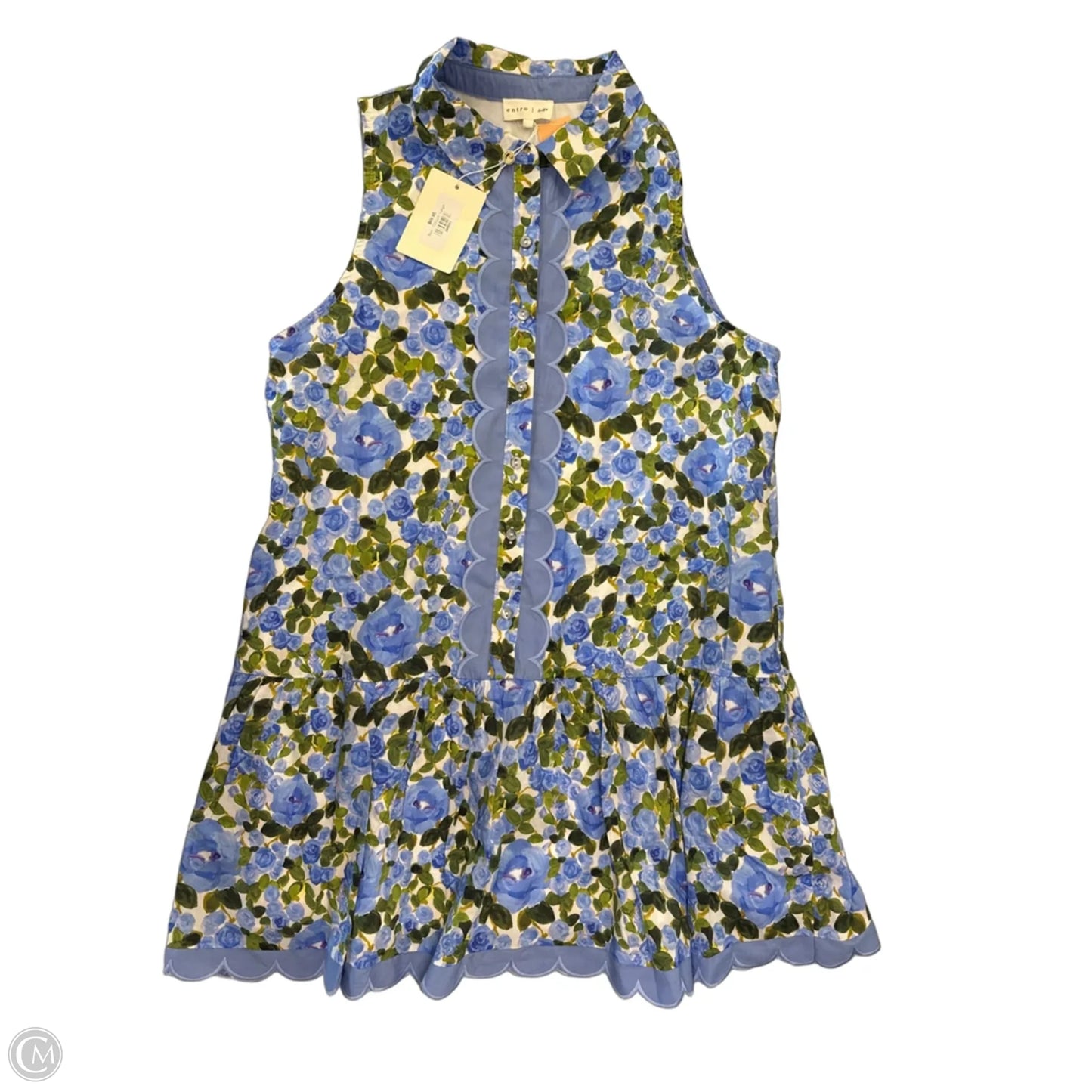 Dress Casual Short By Entro In Floral Print, Size: L