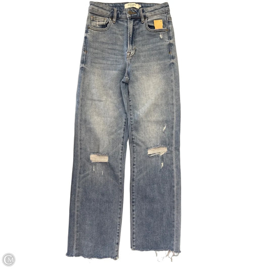 Jeans Wide Leg By Hidden In Blue Denim, Size: 0