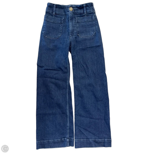 Jeans Wide Leg By Maeve In Blue Denim, Size: 00