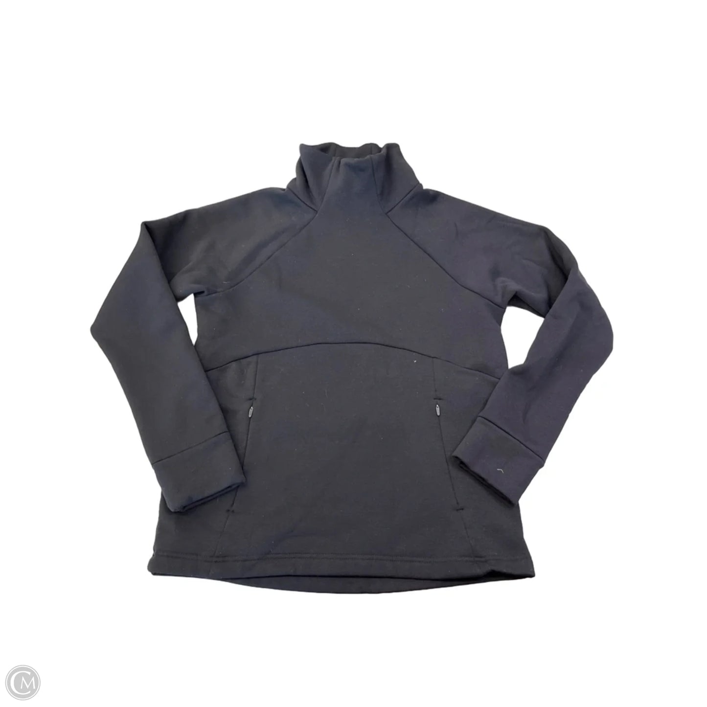 Athletic Sweatshirt Collar By Athleta In Black, Size: S