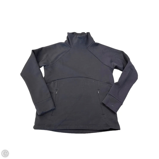 Athletic Sweatshirt Collar By Athleta In Black, Size: S