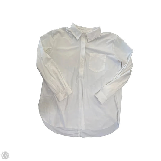 Blouse Long Sleeve By Lysse In White, Size: L