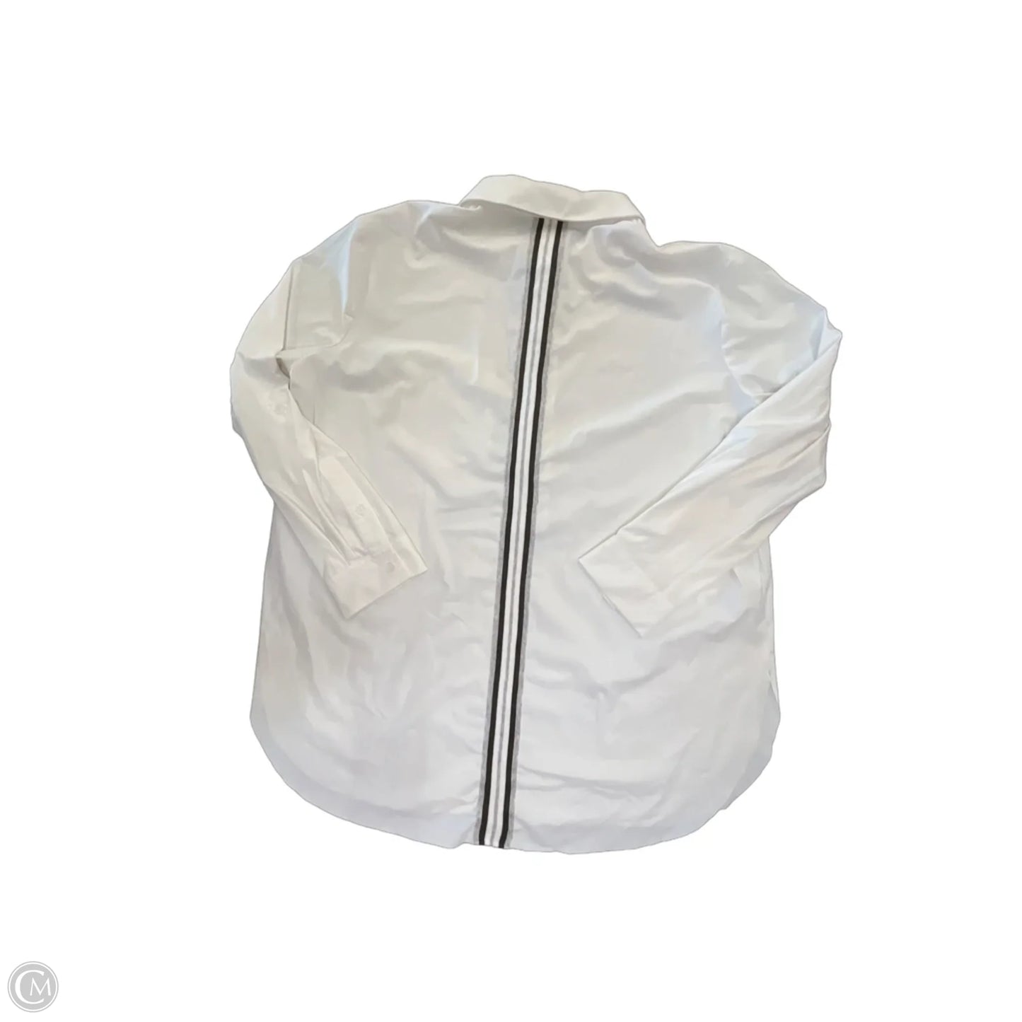 Blouse Long Sleeve By Lysse In White, Size: L