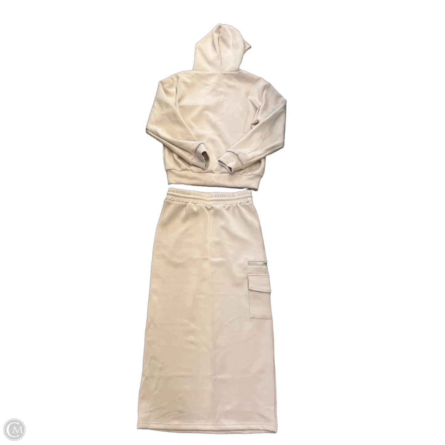 Skirt Set 2pc By Clothes Mentor In Brown, Size: S