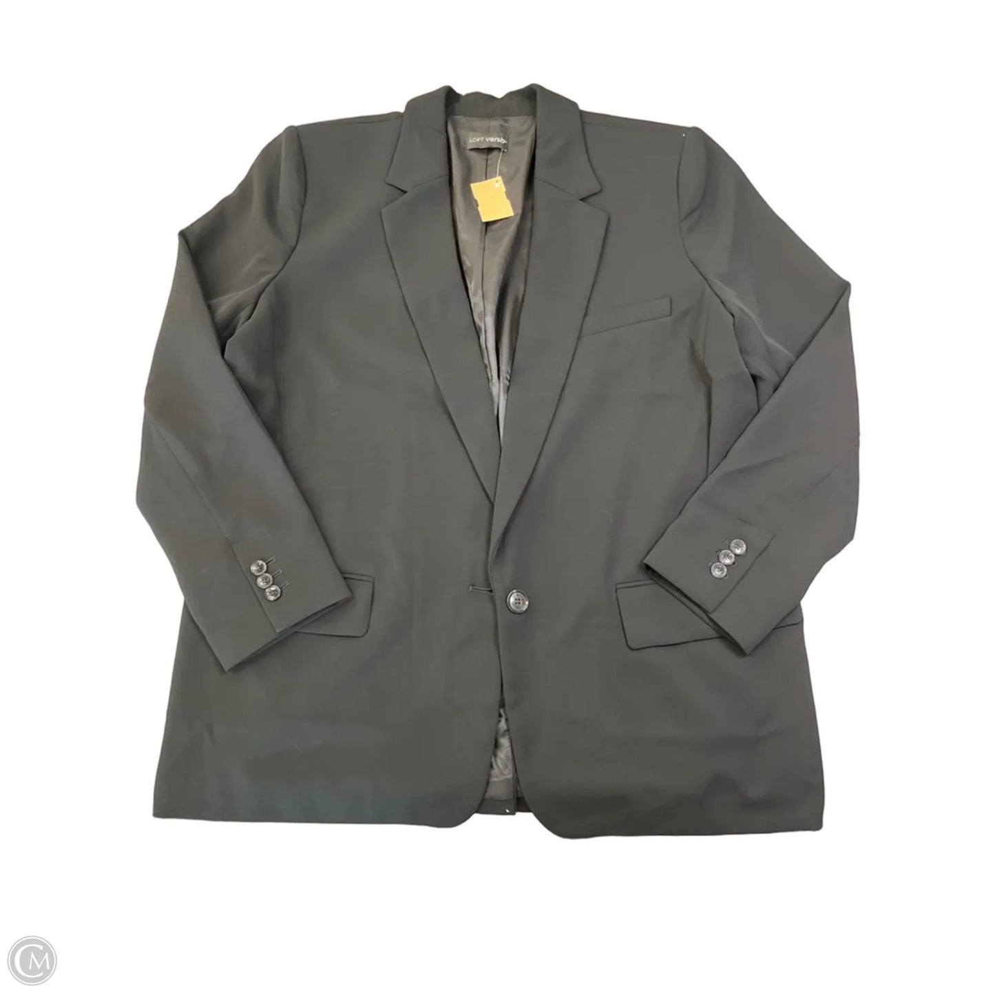 Blazer By Loft In Black, Size: Xl