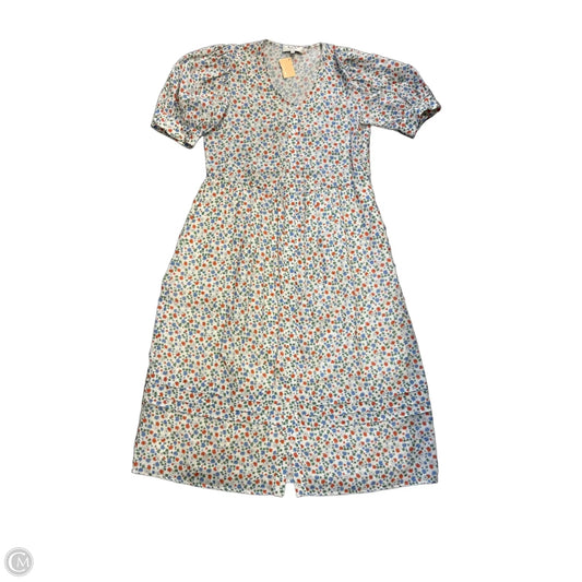 Dress Casual Midi By Cma In Floral Print, Size: S