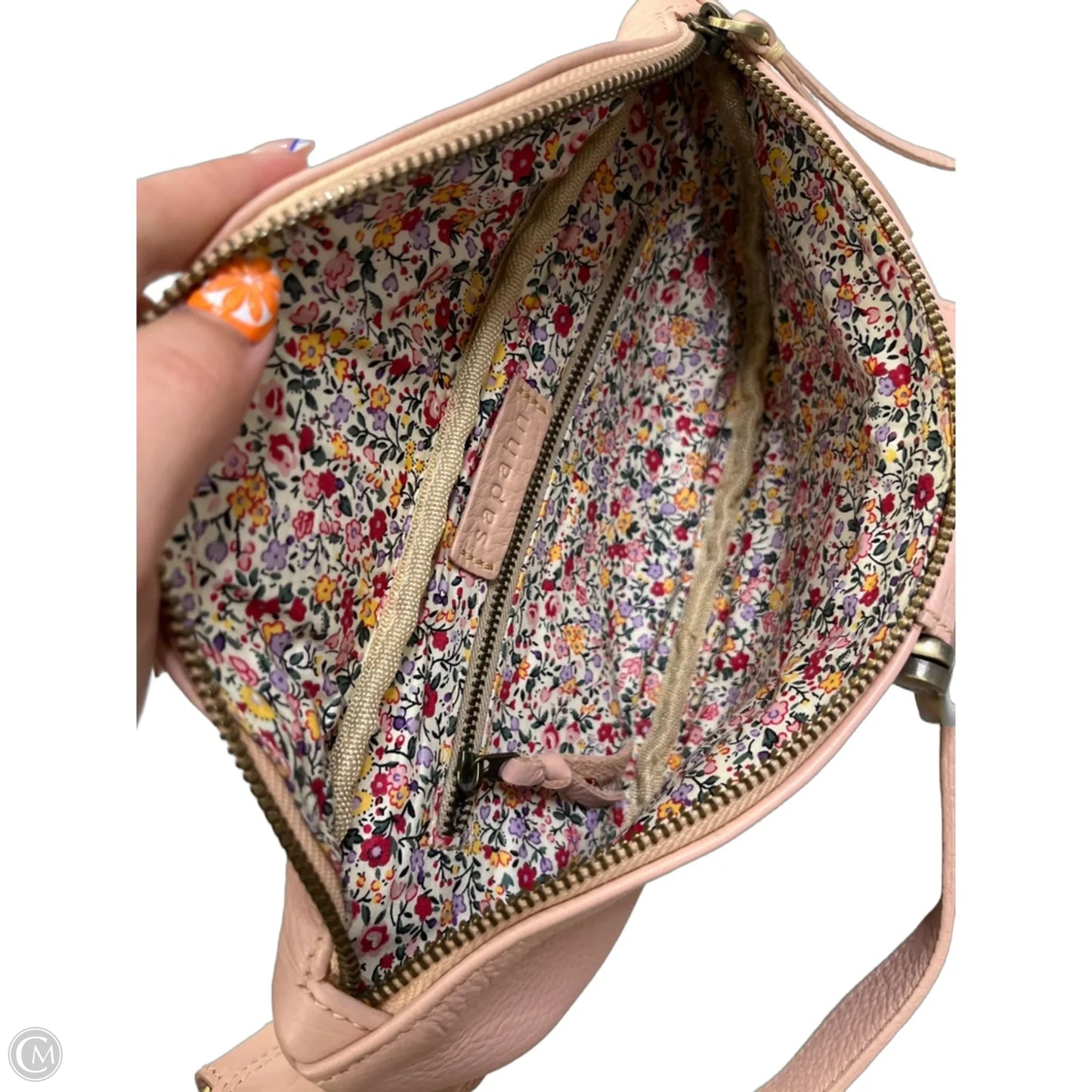 Belt Bag Leather By Cma, Size: Small